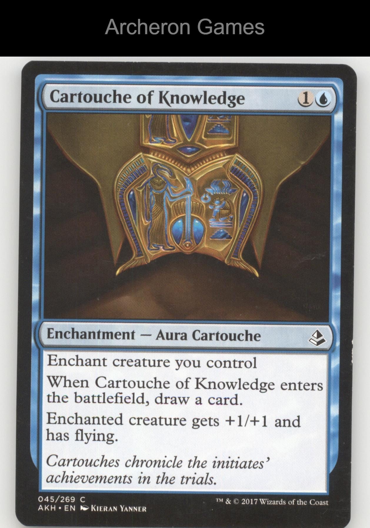 Cartouche of Knowledge 45 C MTG Card Amonkhet