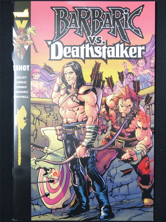 BARBARIC vs Deathstalker #1 - B&B Aug 2024 Vault Comic #XG