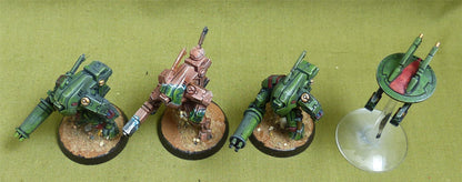 XV25 Stealthsuit Team painted - Tau Empire - Warhammer 40K #5BG
