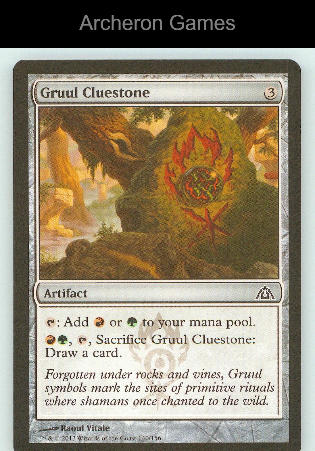 Gruul Cluestone DGM 140 C MTG Card NM/EX+