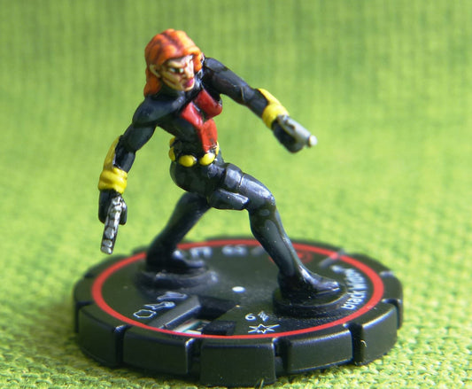 Black Widow #027 Hand Painted - Heroclix Wizkids games Miniatures #5B7