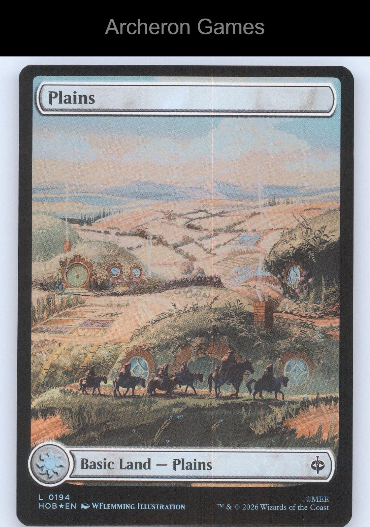 Plains (0194) HOB 194 Land MTG Card The Hobbit