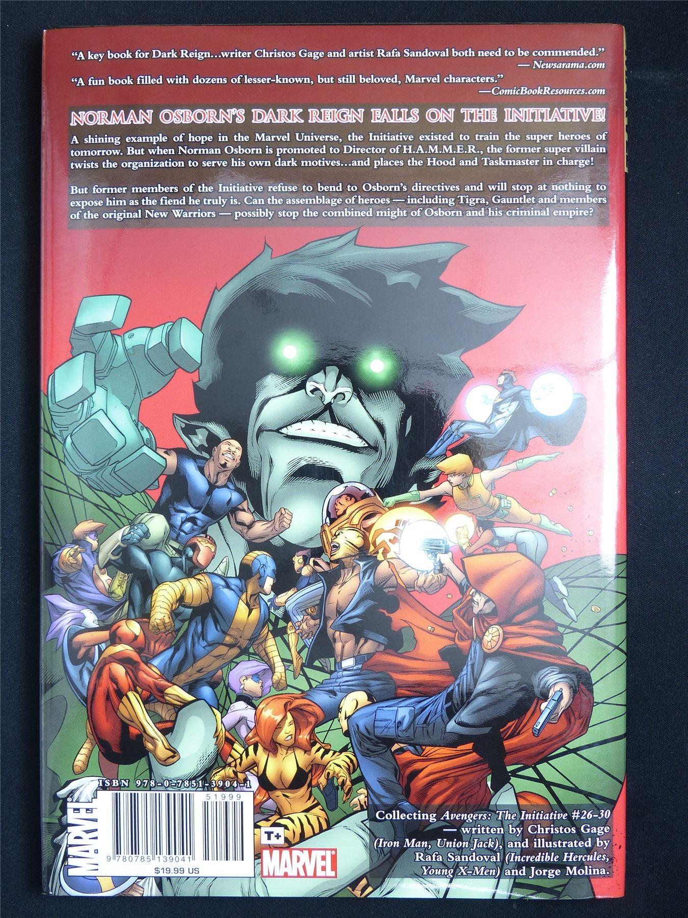 Avengers The Initiative: Watching Over You - Marvel Graphic Hardback #47P