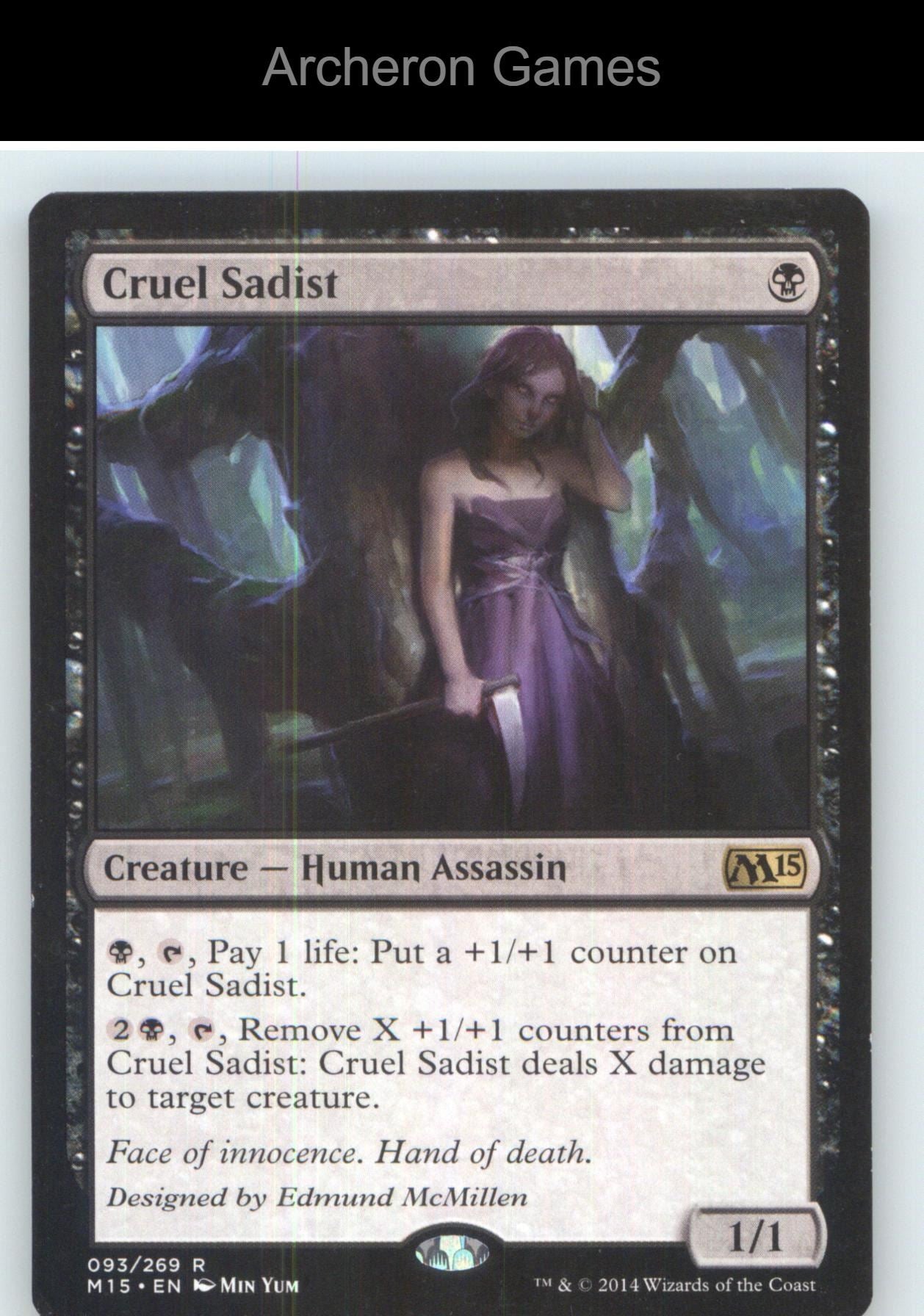 Cruel Sadist M15 93 R MTG Card NM/EX+