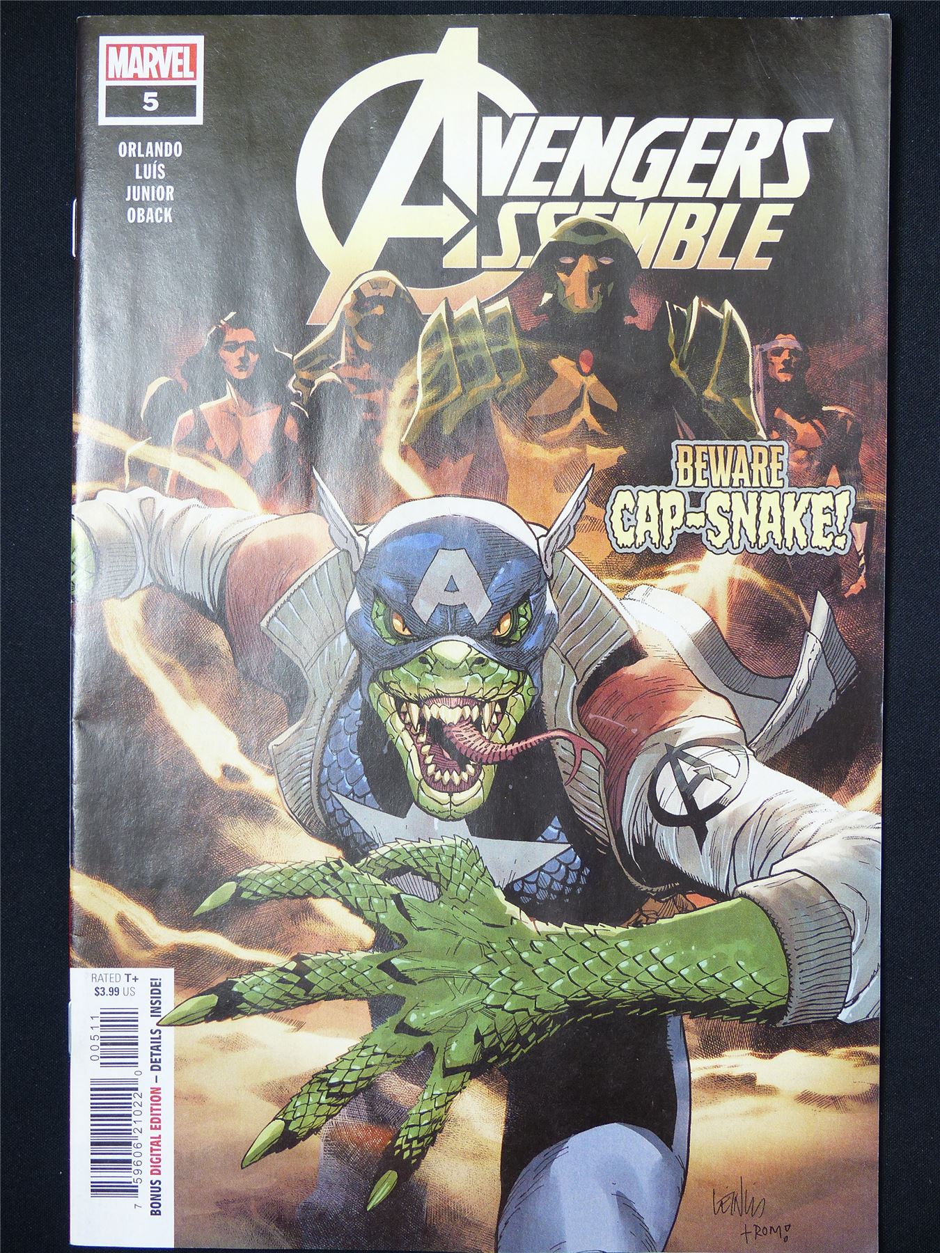 AVENGERS assemble #5 - B&B Marvel Comic #7ZX