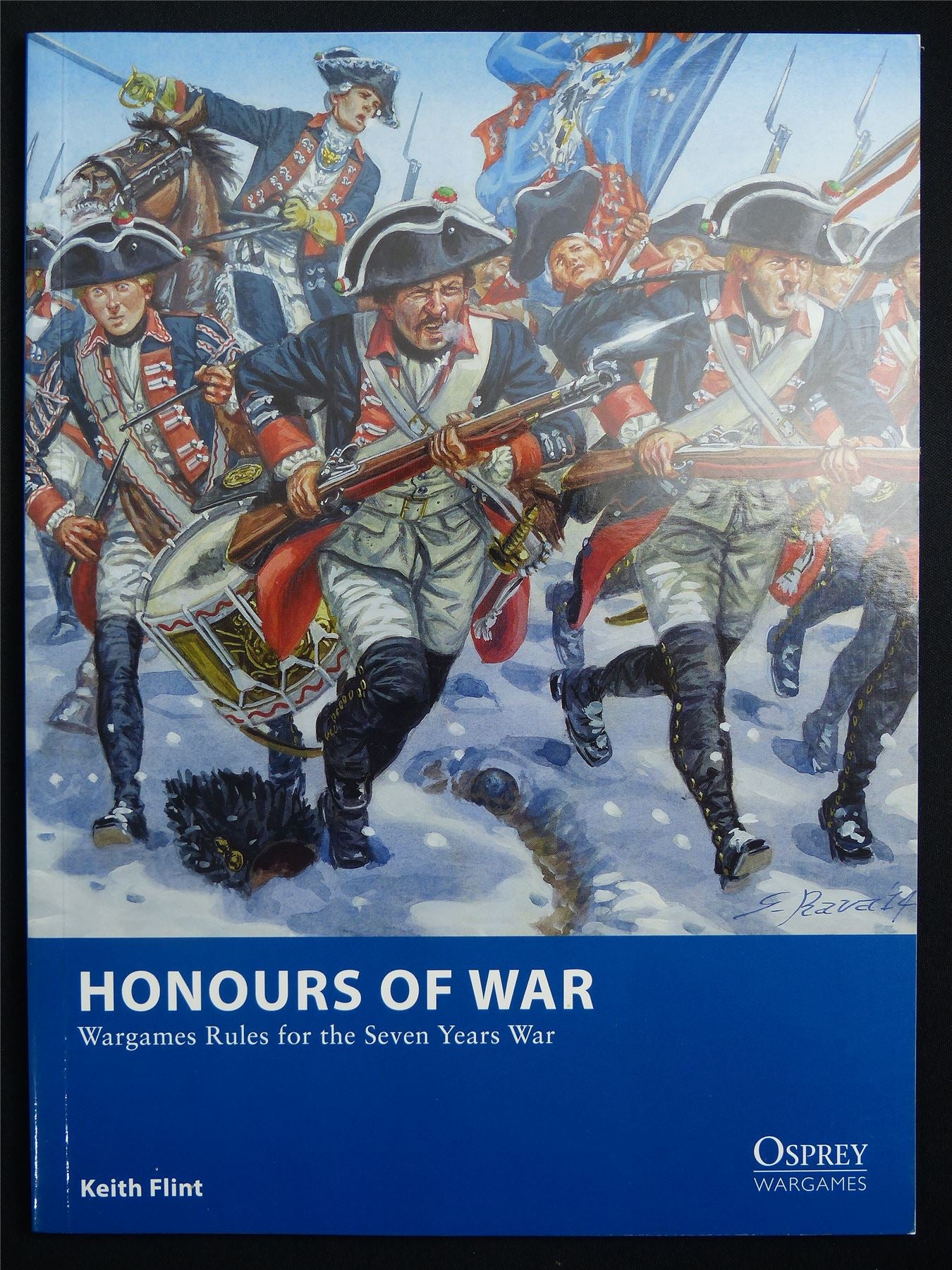 Honours of War: Seven Years Wargaming Rulebook - Osprey Wargames 13 Softback #DO