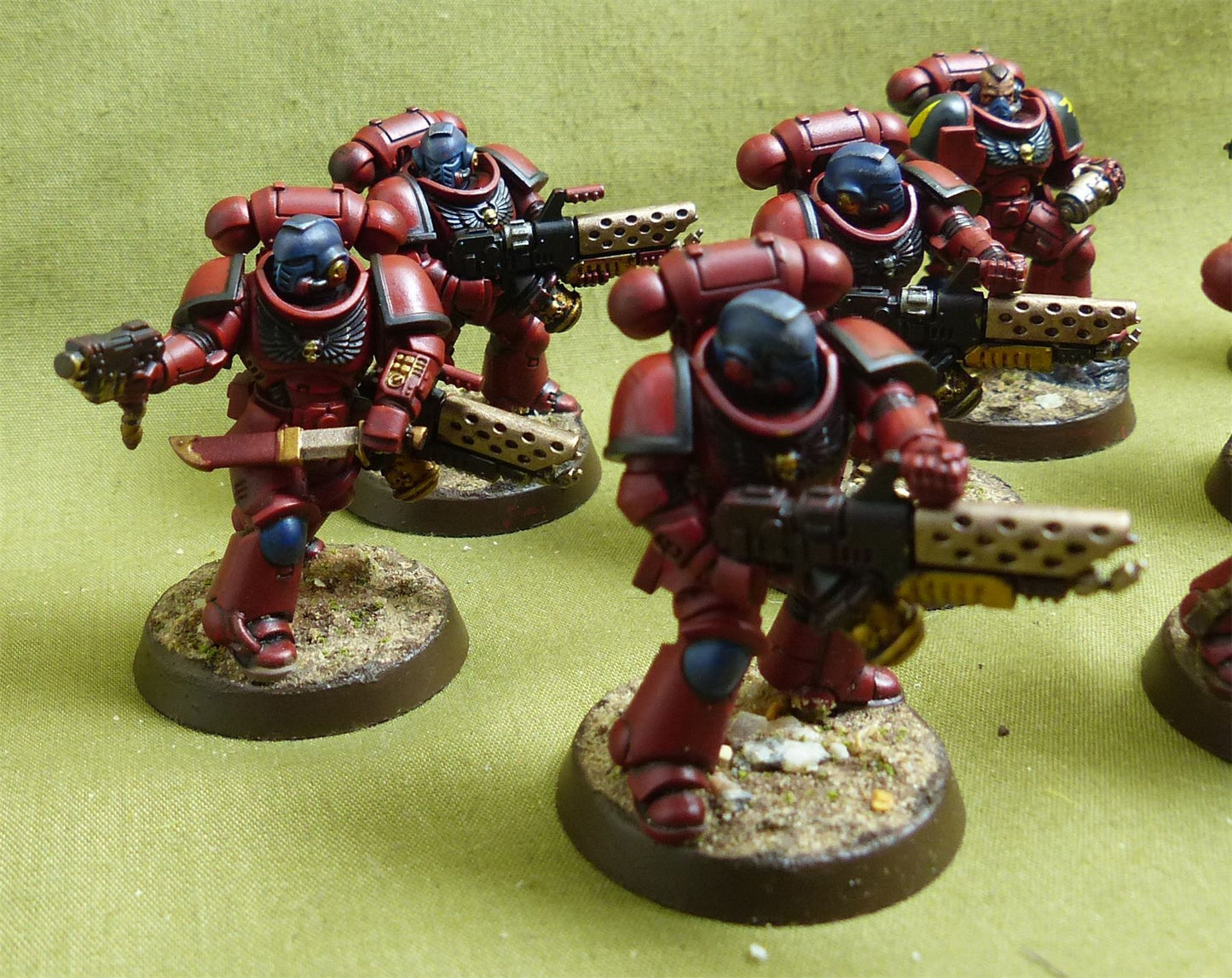 Infernus Squad painted - Blood Angels - Warhammer 40K #5B