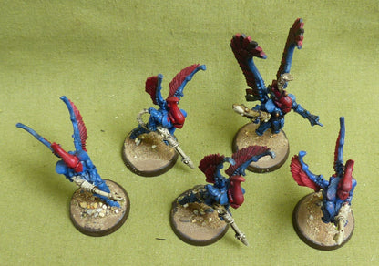 Swooping Hawks Finecast painted - Aeldari - Warhammer 40K #43F