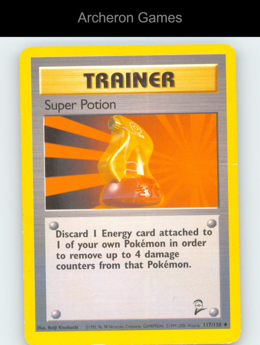 Pokemon Card Super Potion B2 117/130 UC Base Set 2