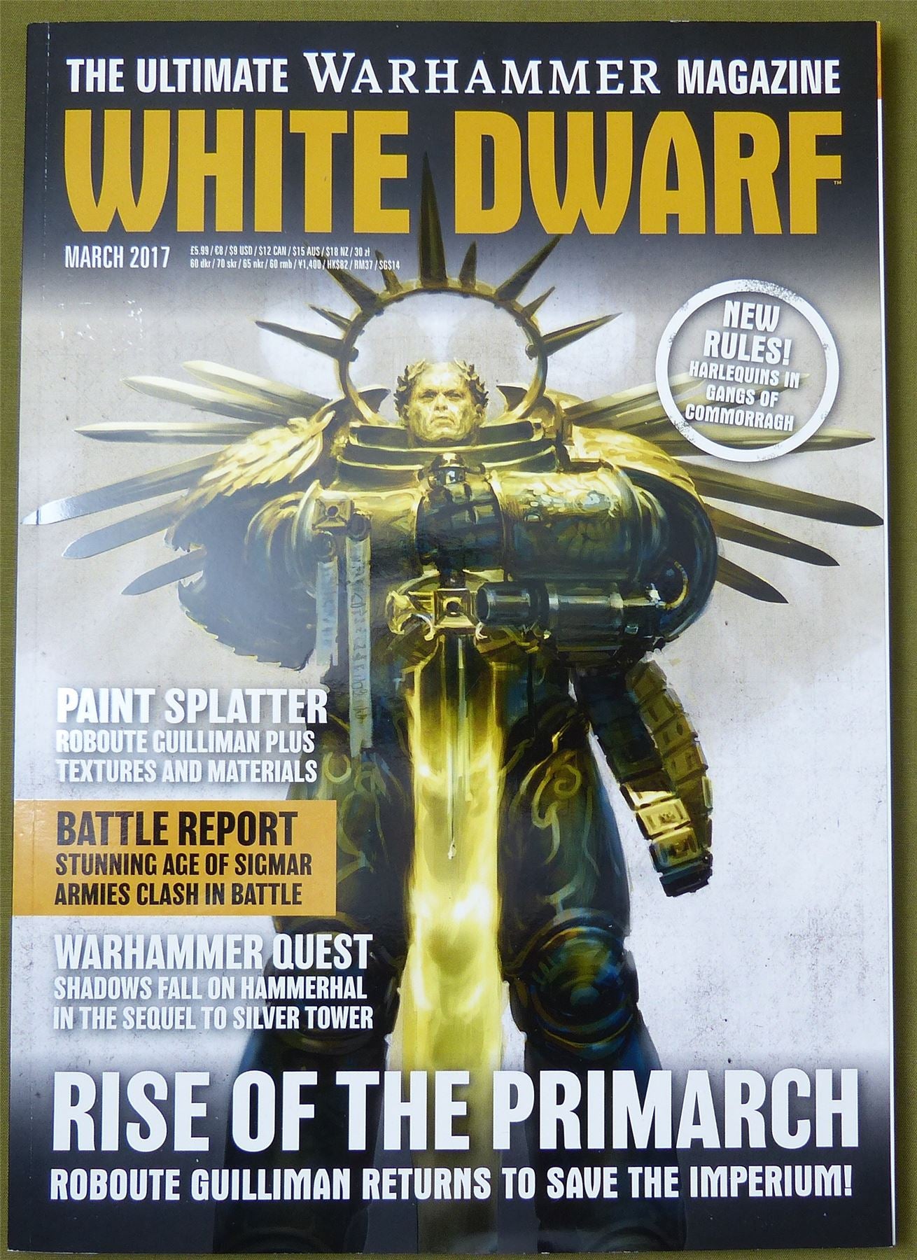 White Dwarf Issue March 2017 - Warhammer AoS 40K #2TL