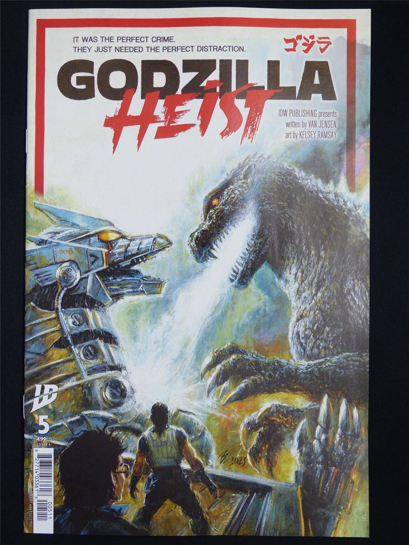 GODZILLA Heist #5 - Jul 2025 ID Comic #1LI