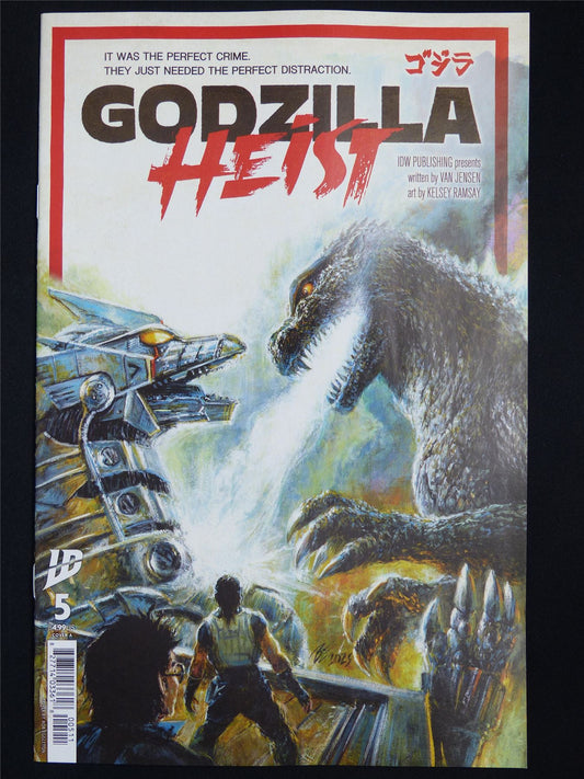 GODZILLA Heist #5 - Jul 2025 ID Comic #1LI