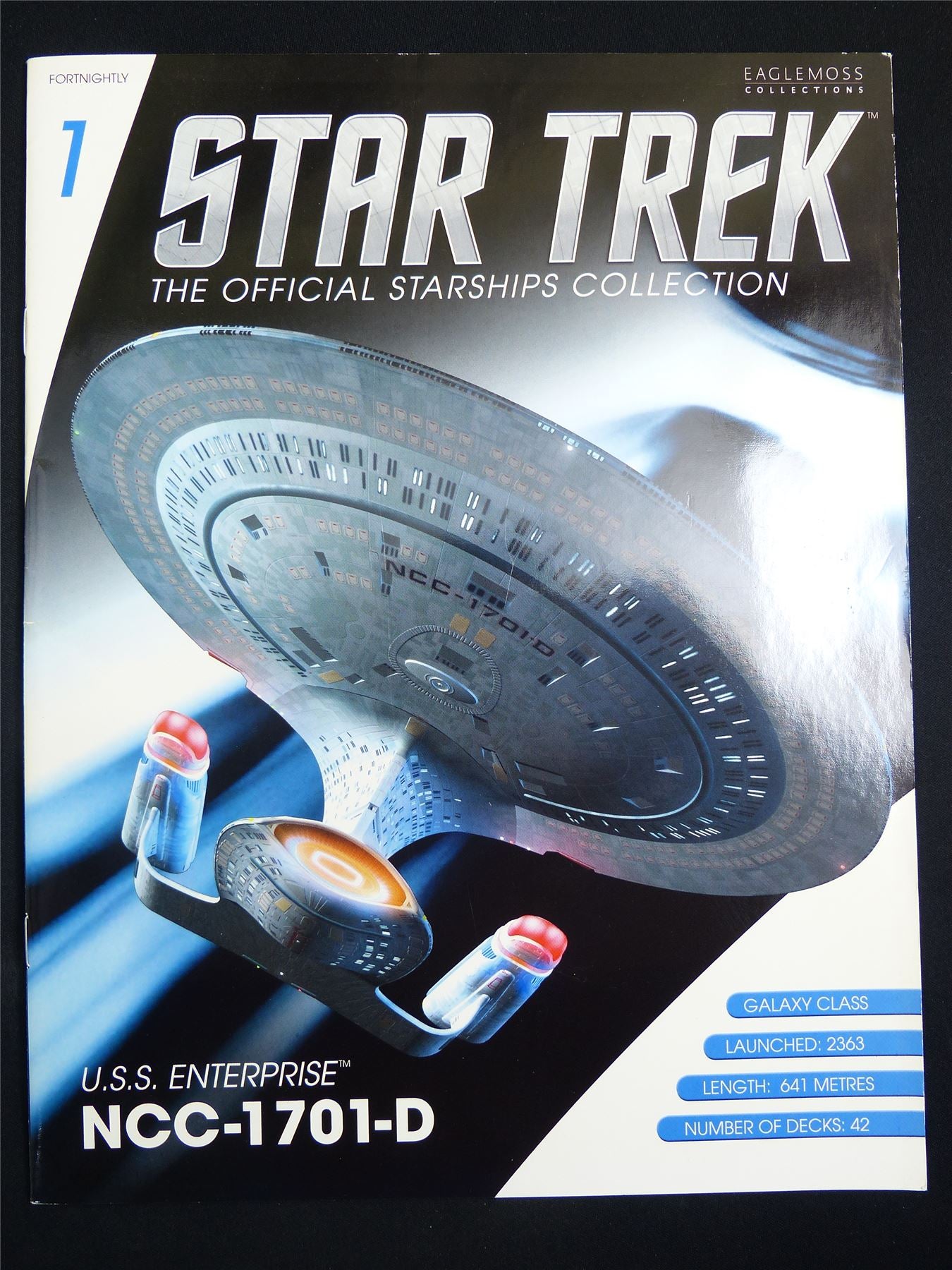 Star Trek The official Starships Collection #1 - Eaglemoss Magazine #2X0