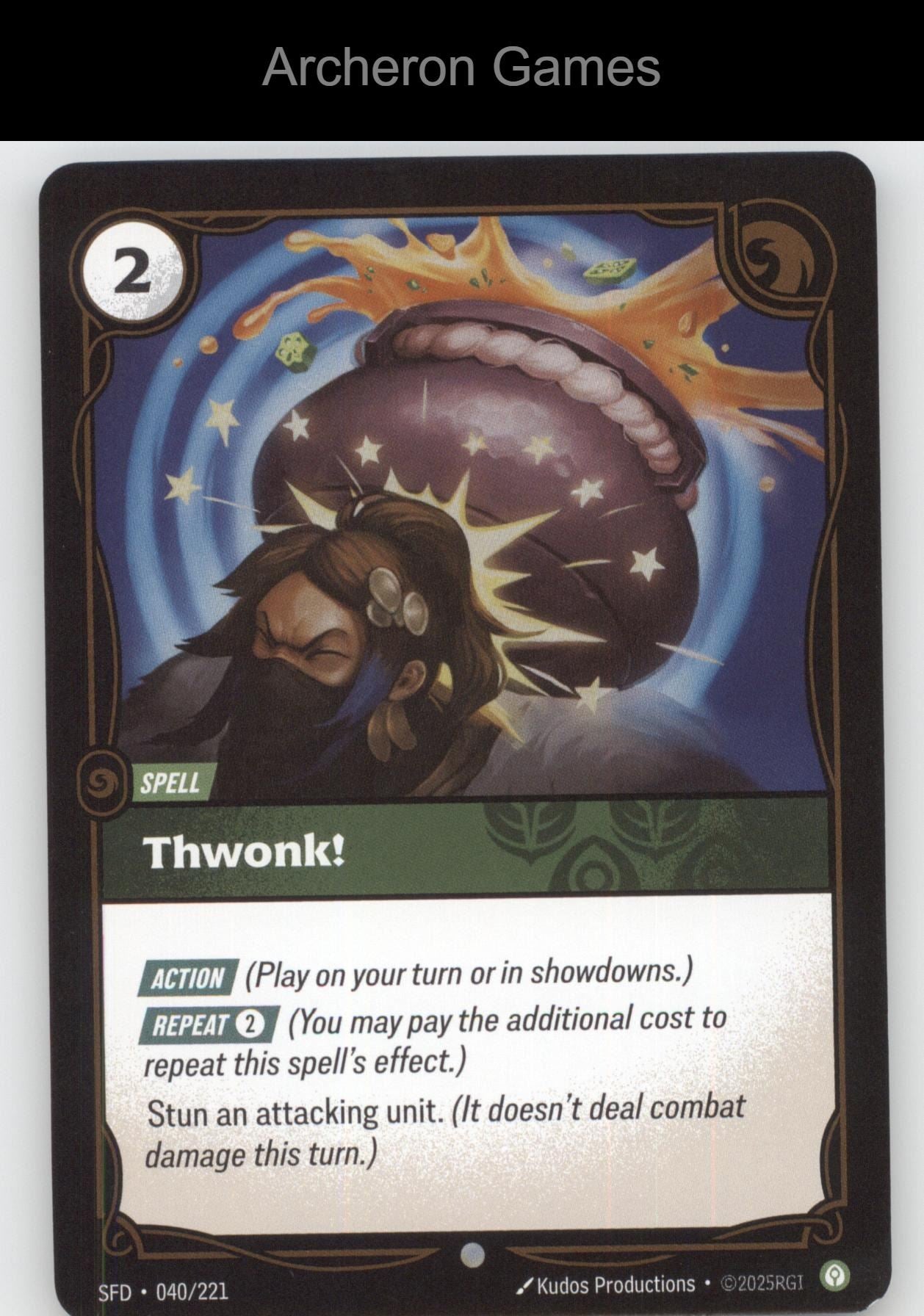 Thwonk! SFD 040/221 C  Card Spiritforged