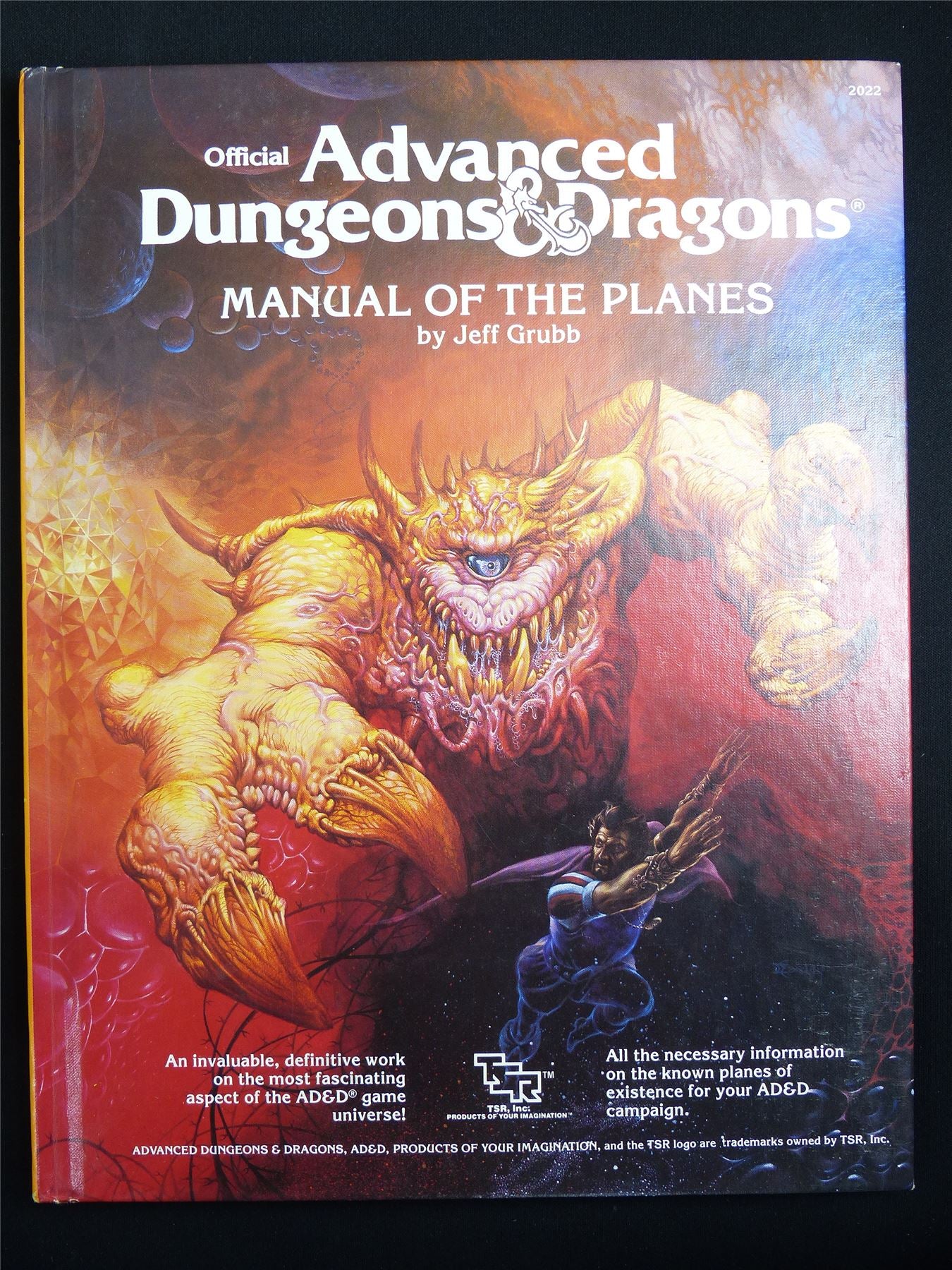 Official Advanced Dungeons & Dragons: Manual of the Planes 1987 - Roleplay Hardback #1GI
