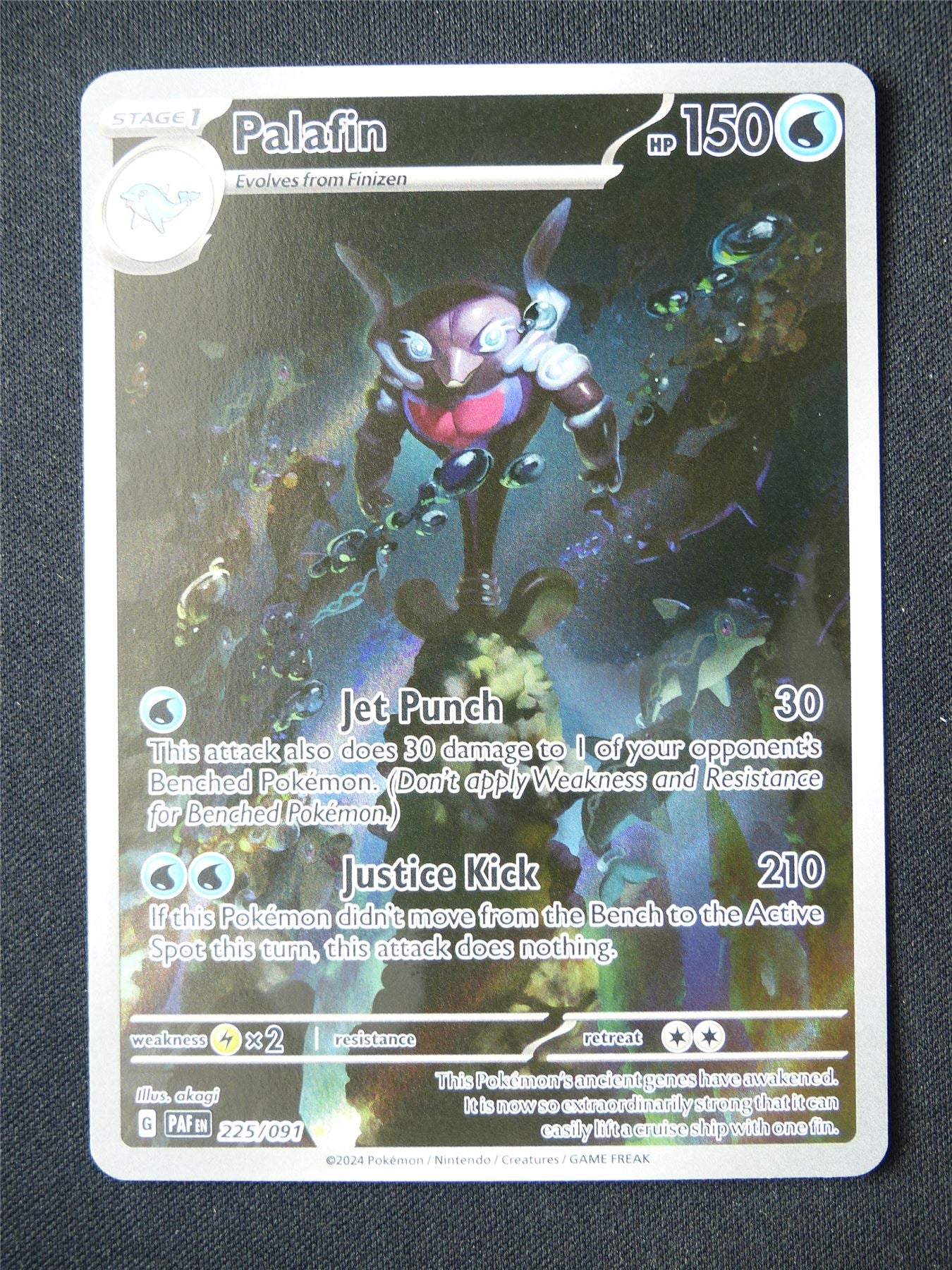 Palafin 225/091 Holo - Pokemon Card #2RL