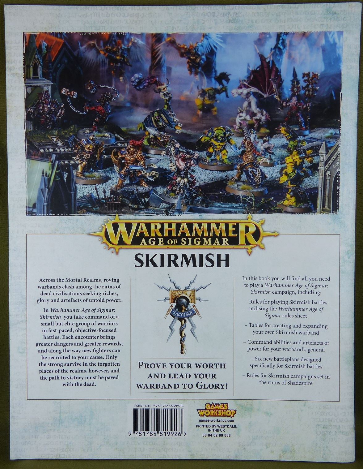 Age of Sigmar Skirmish - Softback - Warhammer AoS #1L3