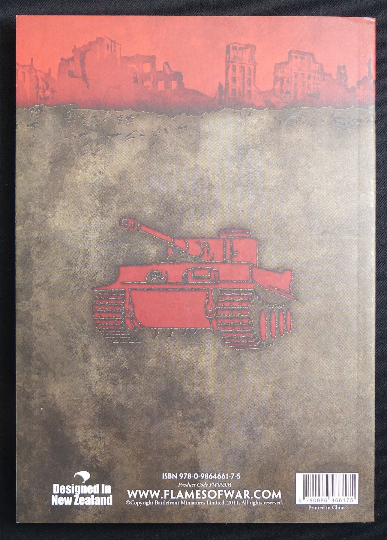 Flames of War: WW2 Miniatures Game - Rulebook Softback #C7