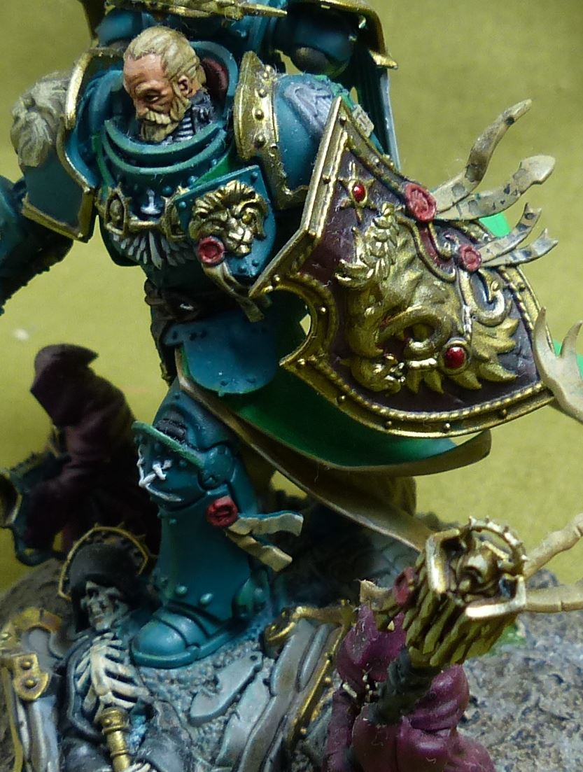 Lion El'Jonson painted - Dark Angels - Warhammer 40K #3K2