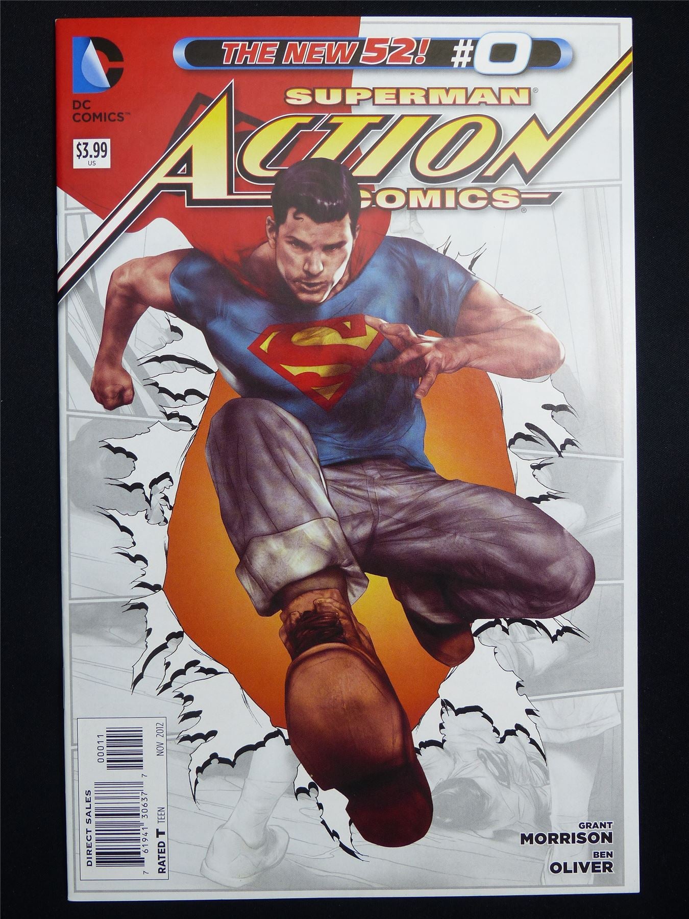 SUPERMAN: Action Comics #0 new 52! - DC Comic #3CA