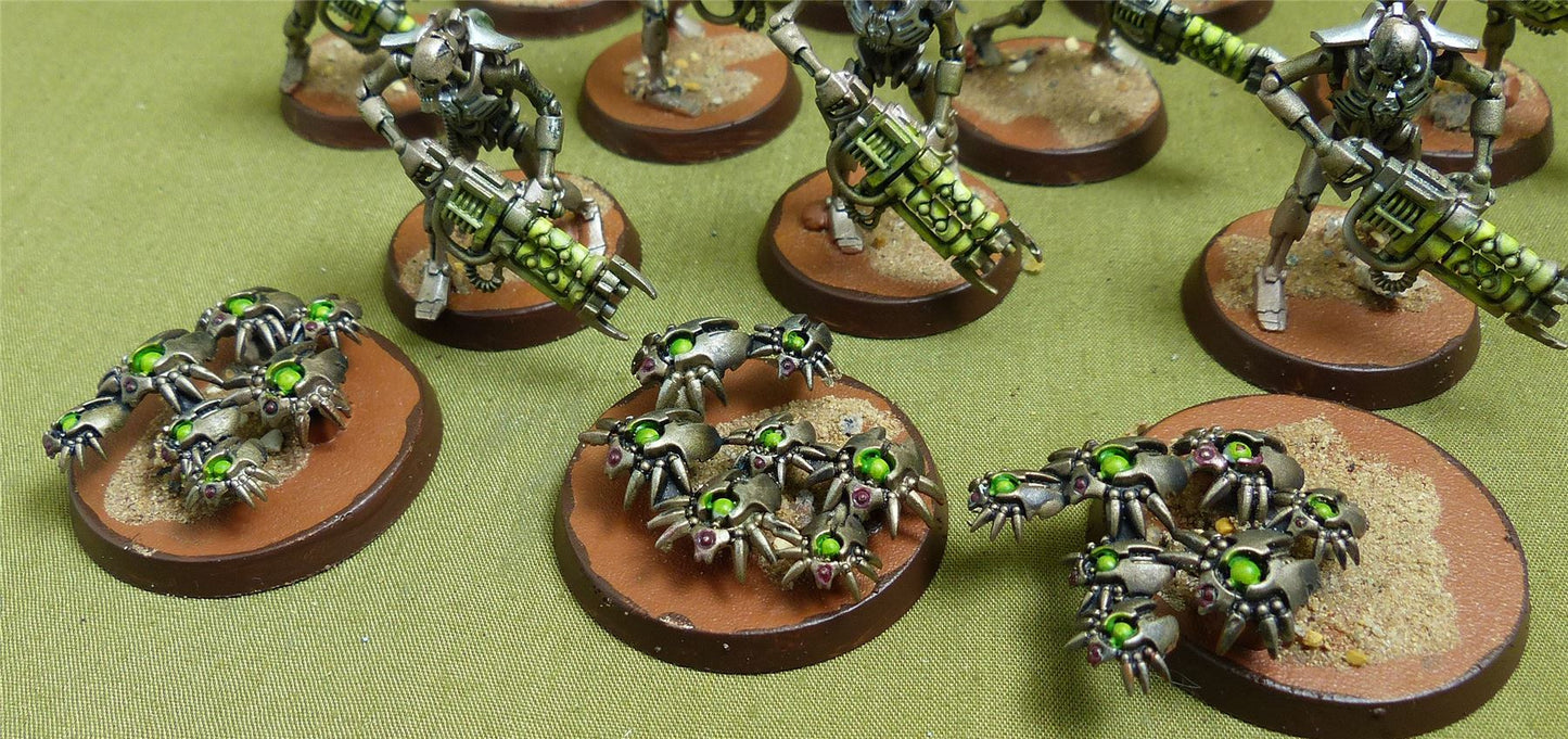 Necron Warriors painted - Necrons - Warhammer 40K #406