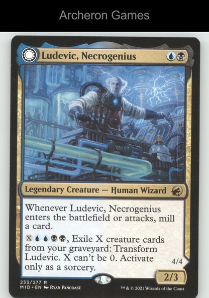 Ludevic, Necrogenius 233 R MTG Card The List Reprints