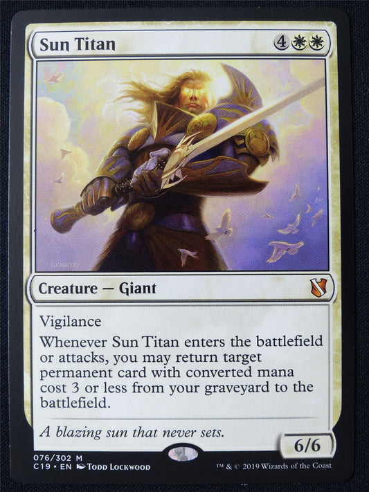 Sun Titan - C19 - Mtg Card #1M7