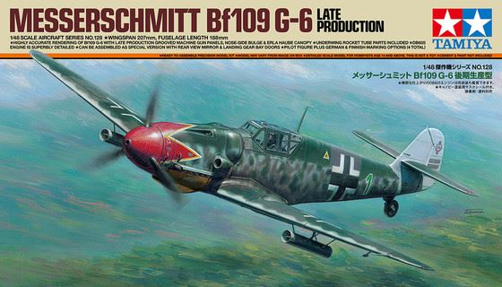1/48 Bf109 G-6 Late Model 1:48 Aircraft 1939-1945 - World War II #1I