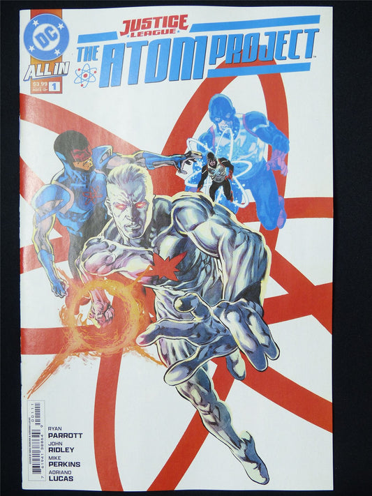 JUSTICE League: The Atom Project #1 All-In - B&B Mar 2025 DC Comic #71P