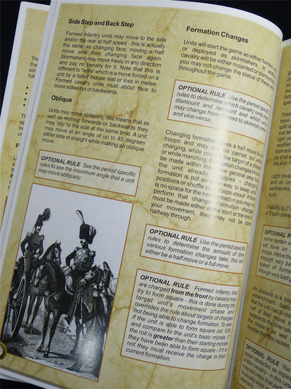 Rank & File Horses & Musket Rules 1740-1900 Miniatures Rulebook #2RX