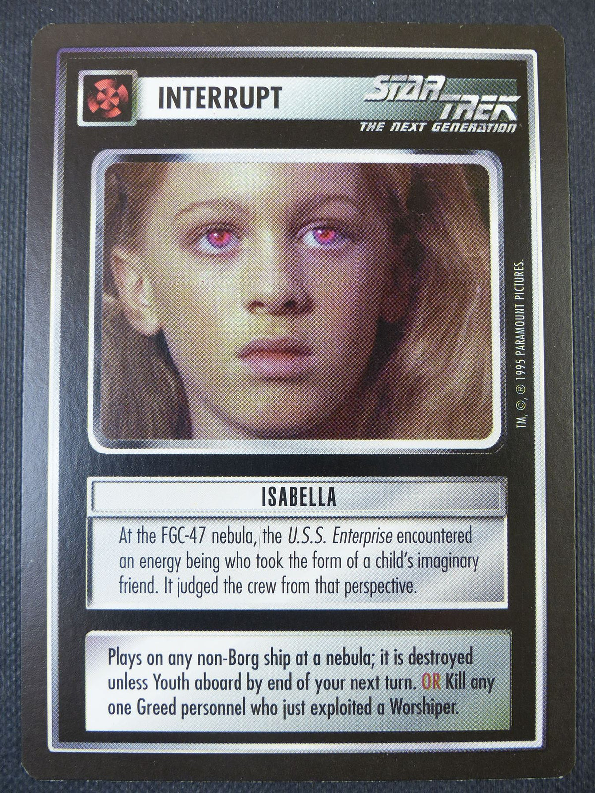 Isabella - NG - Star Trek Card #68G