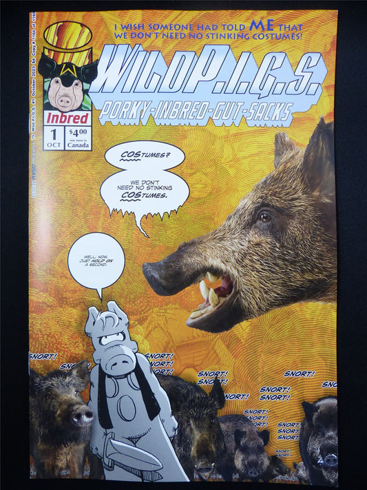 CEREBUS Presents: WildP.I.G.S. #1 - Nov 2023 Aardvark Comic #11V