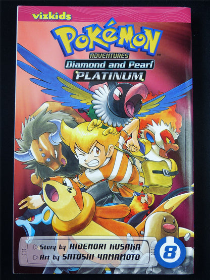 POKEMON Adventures volume 8: Diamond and Pearl Platinum - Viz Media Manga #1XK