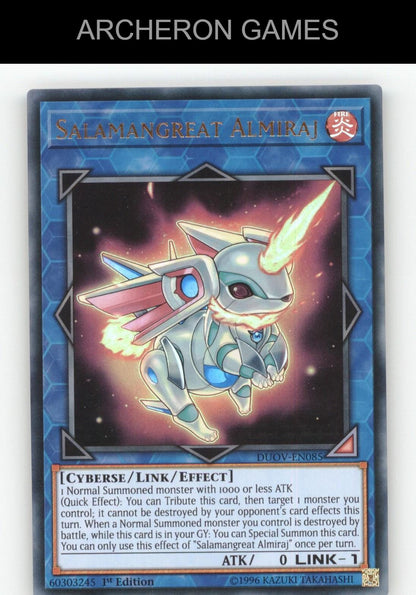 Salamangreat Almiraj Ultra Rare YUGIOH Card