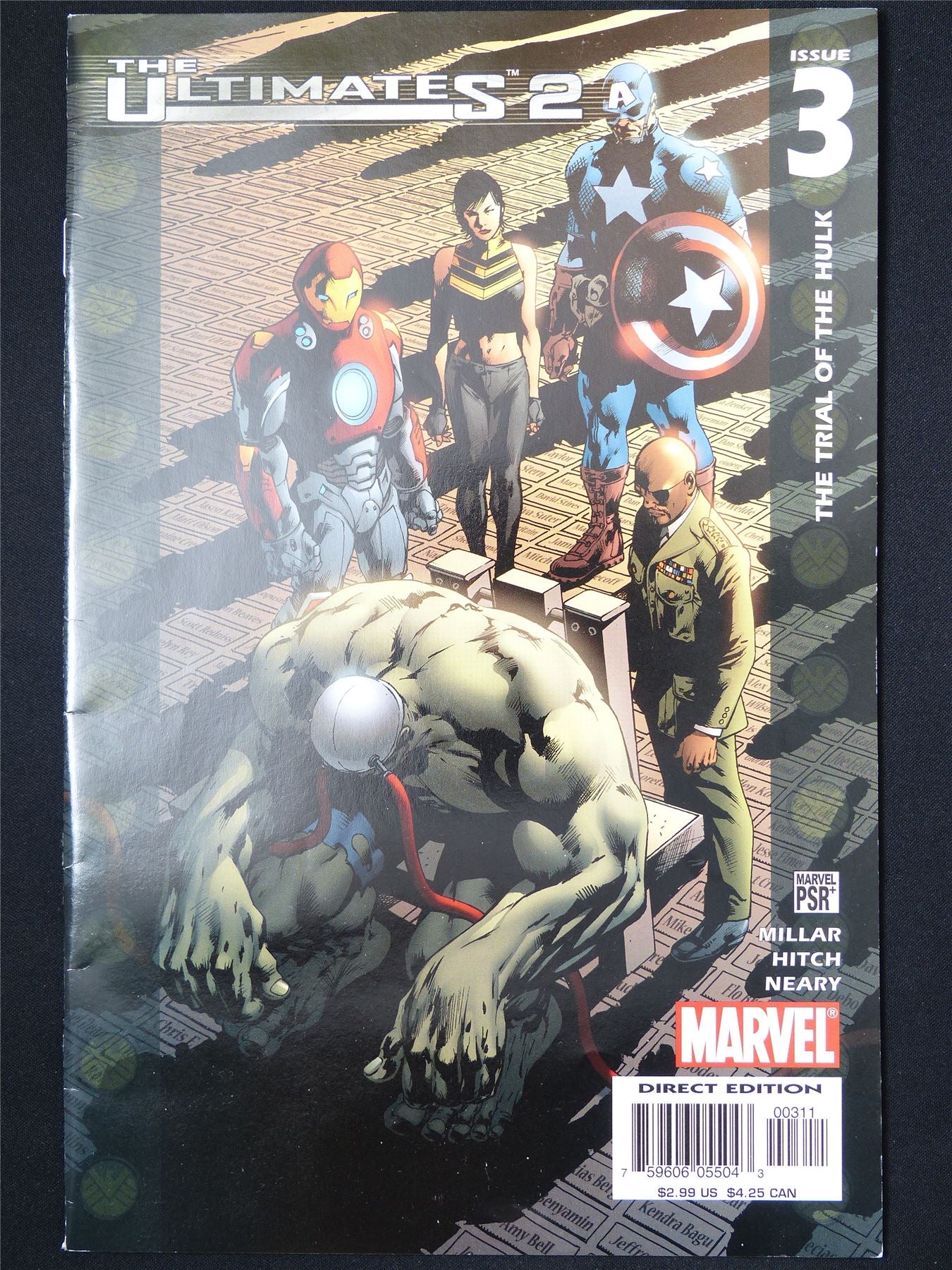 The ULTIMATES 2 #3 - B&B Marvel Comic #1BW