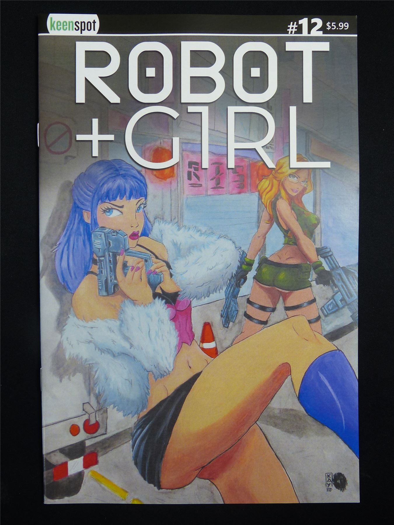 ROBOT + Girl #12 Cvr A - Jul 2026 Keenspot Comic #2AK