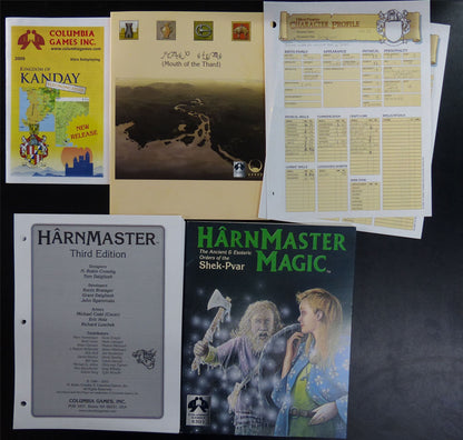 HarnMaster Fantasy Roleplaying Third Edition OOP - Columbia Games #224