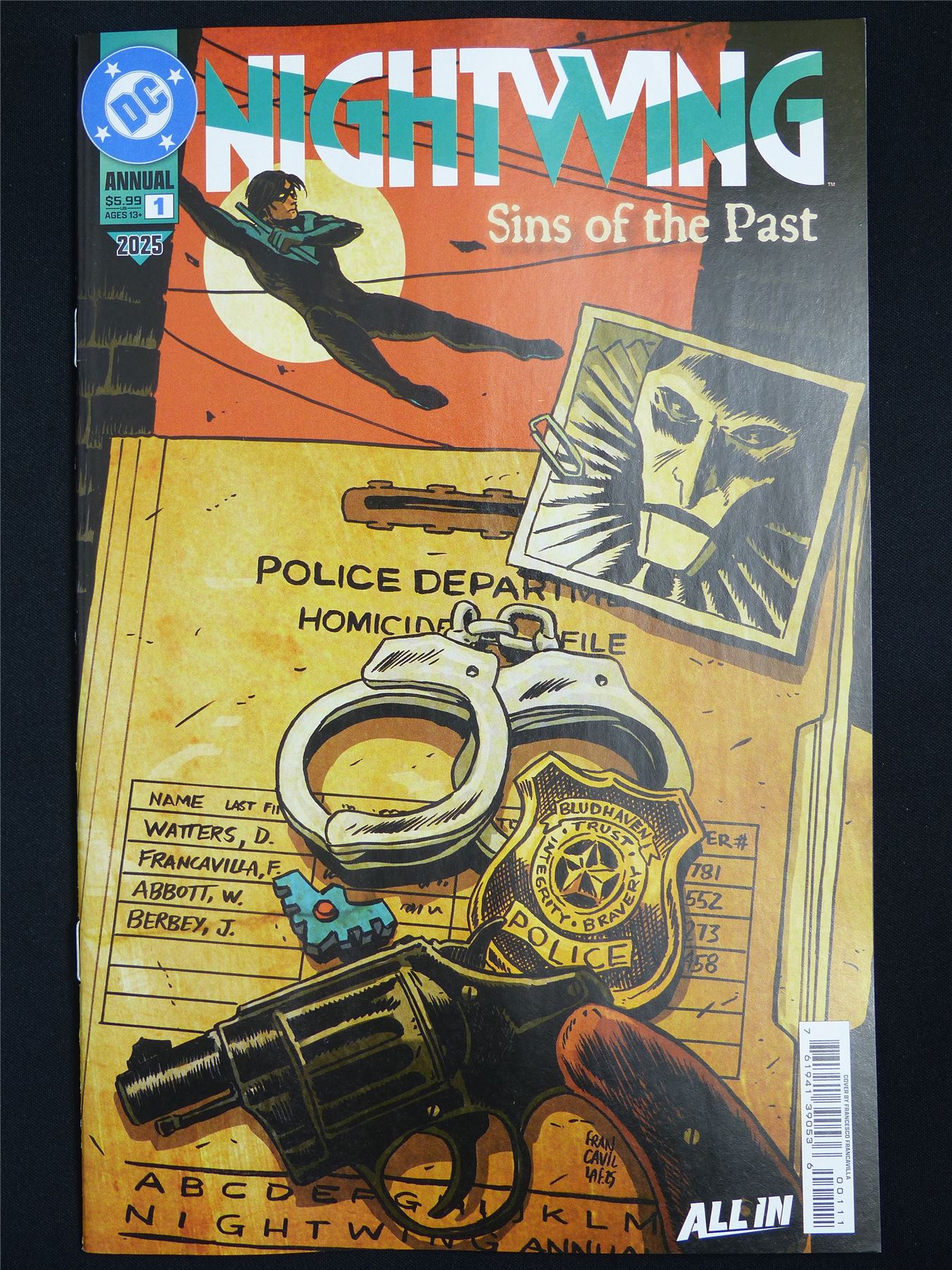 NIGHTWING Annual #1 - Sep 2025 DC Comic #2K2