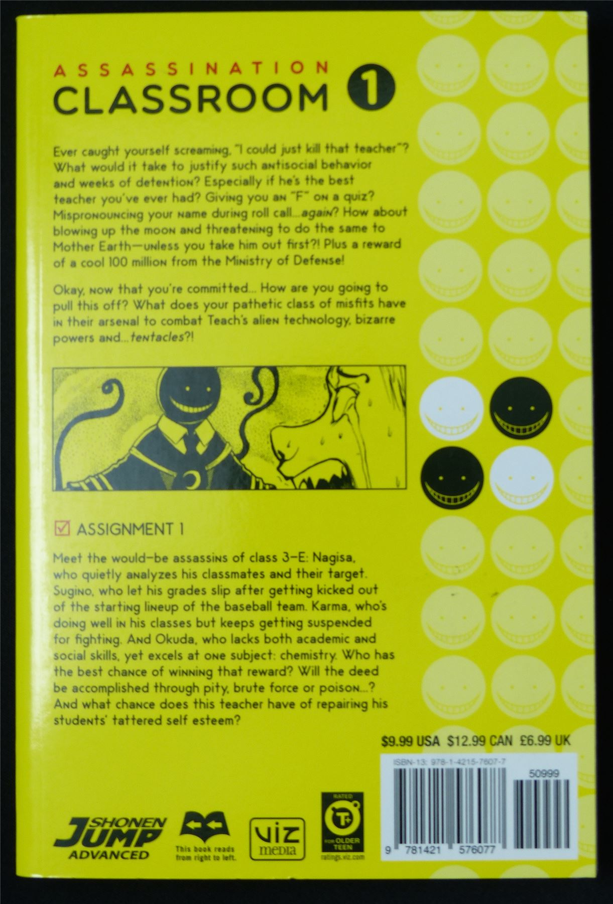 Assassination Classroom volume 1 - Viz Manga #432