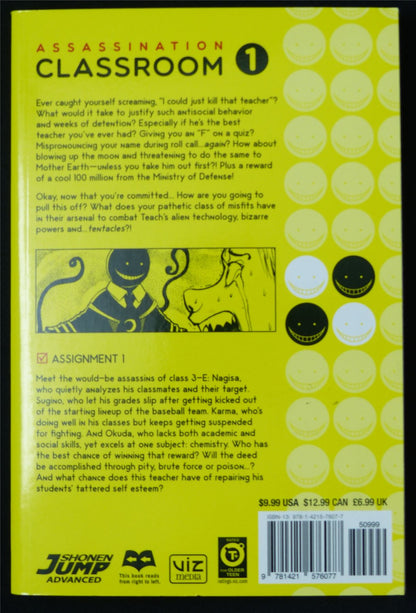 Assassination Classroom volume 1 - Viz Manga #432