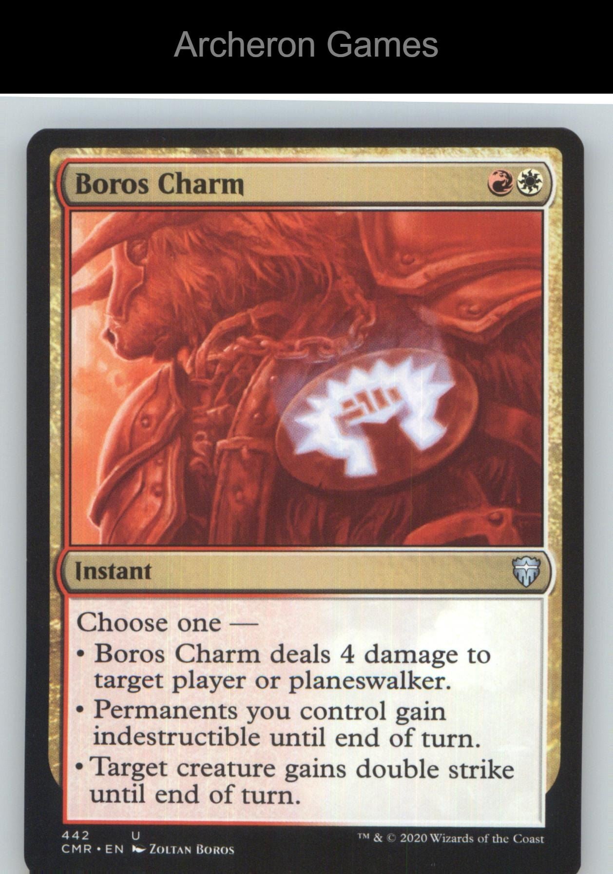 Boros Charm CMR 442 UC MTG Card NM/EX+
