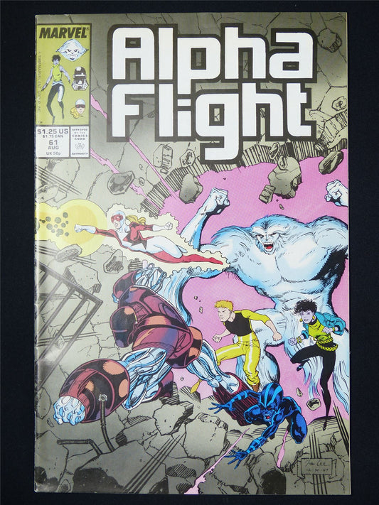ALPHA Flight #61 - Marvel Comic #11G