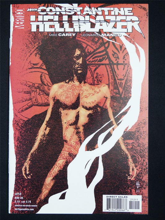 HELLBLAZER John Constantine #212 - DC Vertigo Comic #3OR