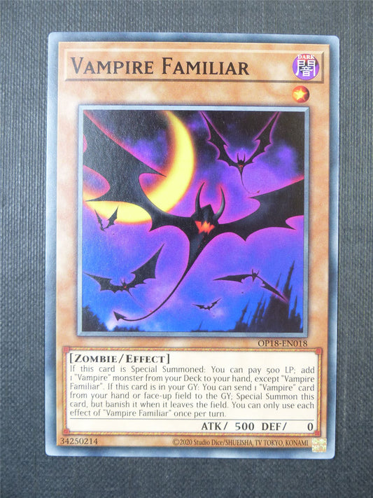 Vampire Familiar OP18 - Yugioh Card #9RQ