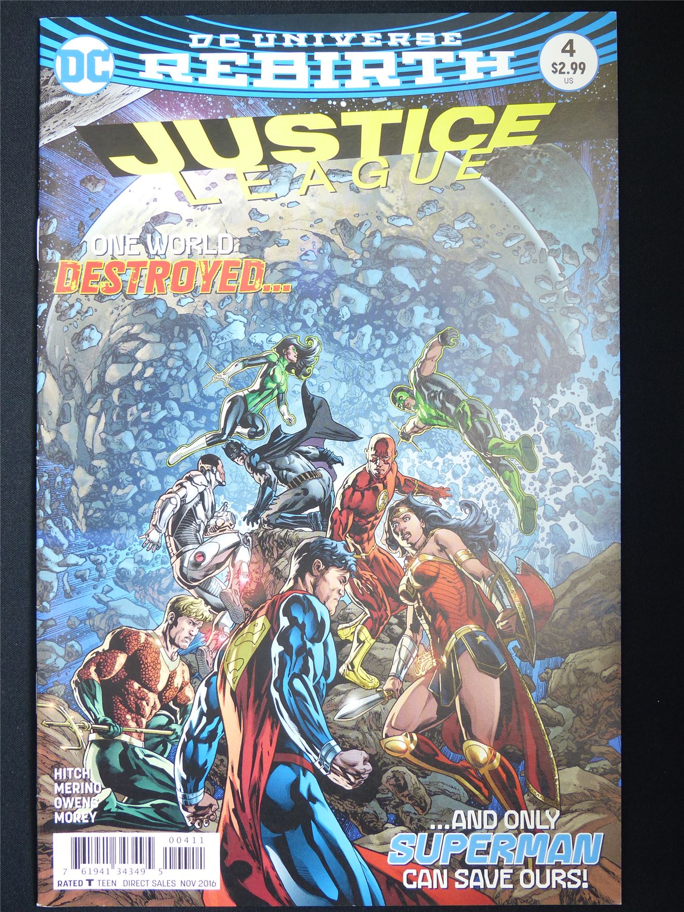 JUSTICE League #4 Rebirth - DC Comic #68J
