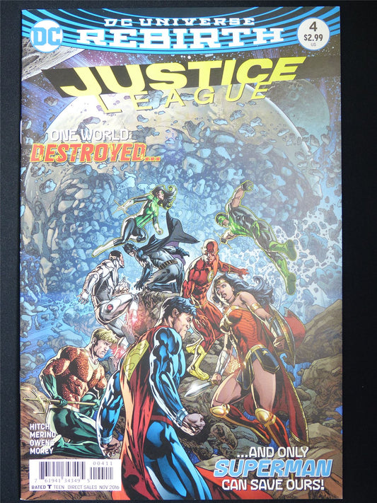 JUSTICE League #4 Rebirth - DC Comic #68J
