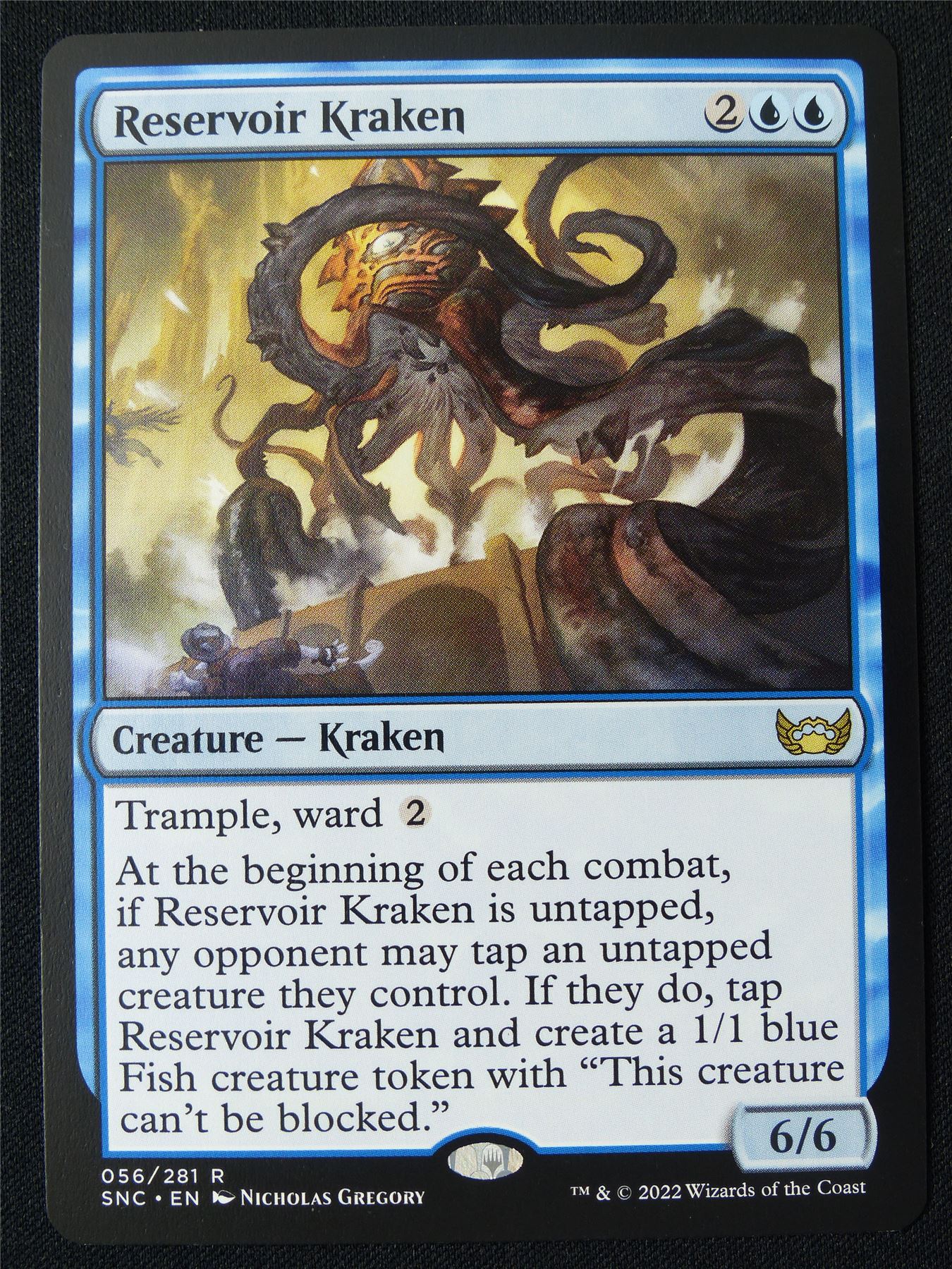 Reservoir Kraken - SNC - Mtg Card #29N