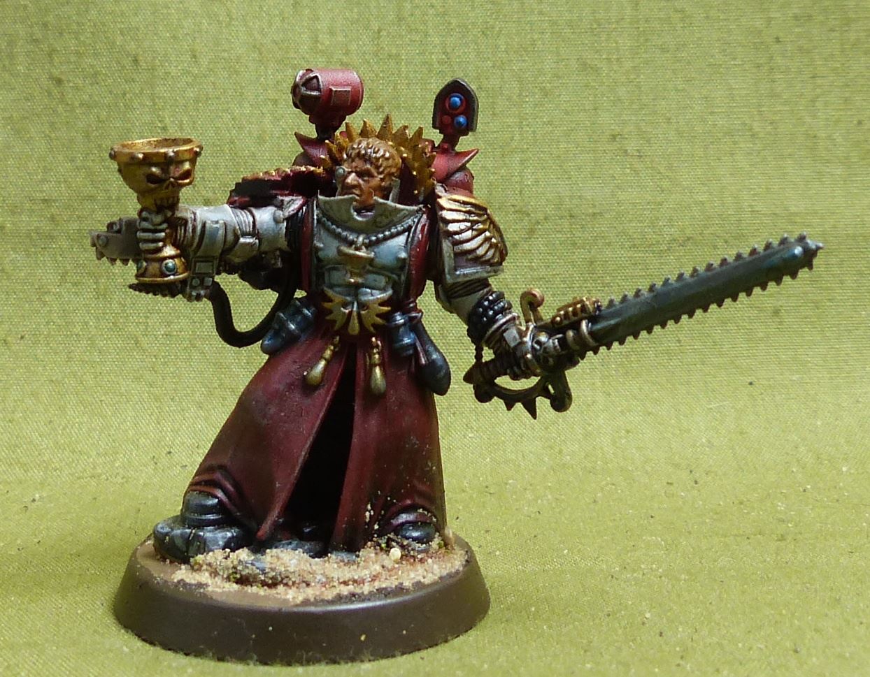 Sanguinary Priest painted - Blood Angels - Warhammer 40K #3ZE