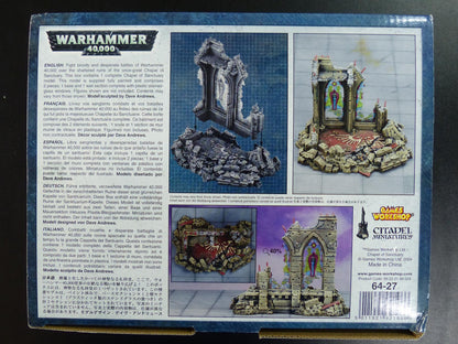 Chapel of Sanctuary Rare OOP - Scenery Terrain - Warhammer 40K #26V