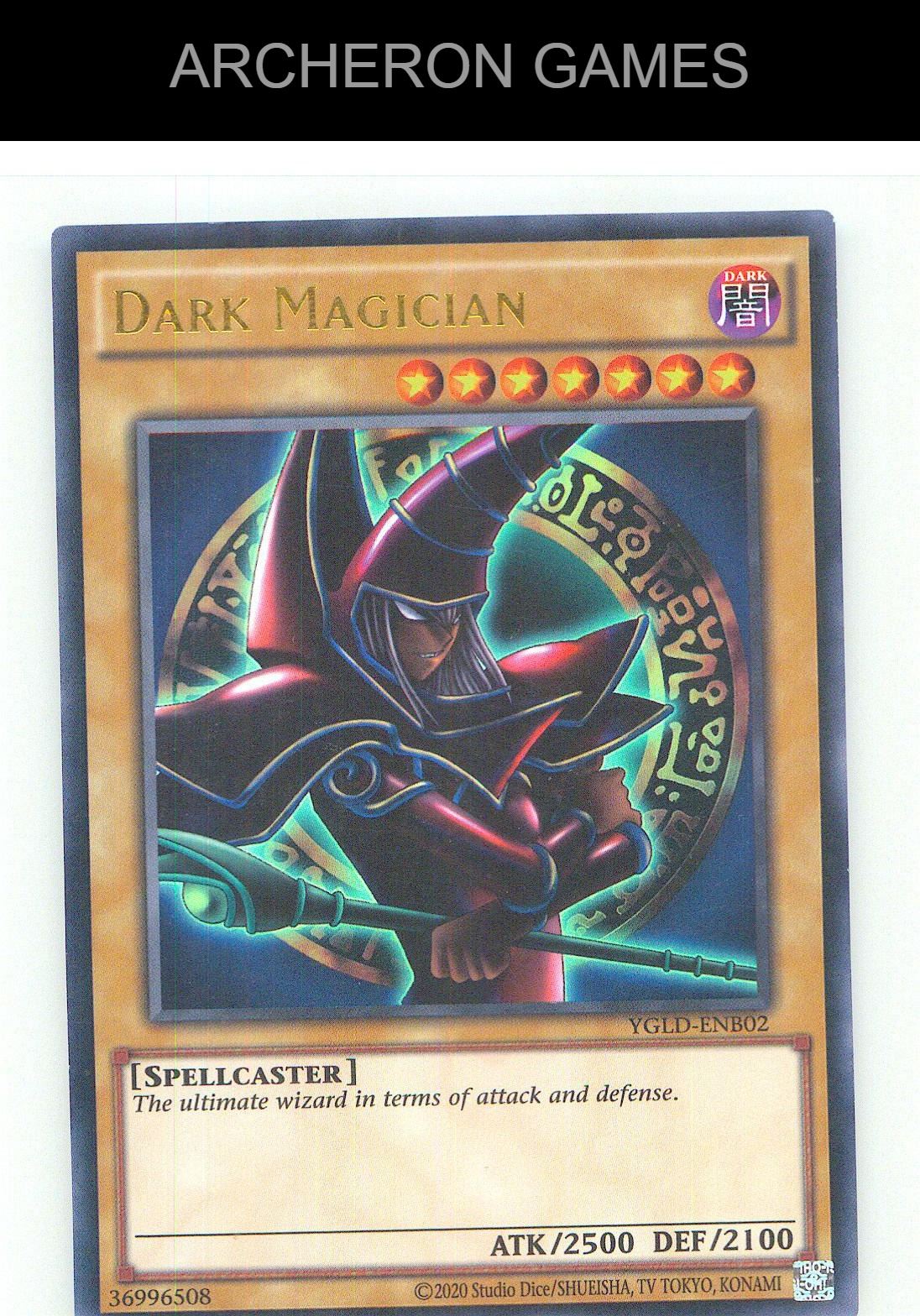 Dark Magician (B) Ultra Rare YUGIOH Card Unlimited